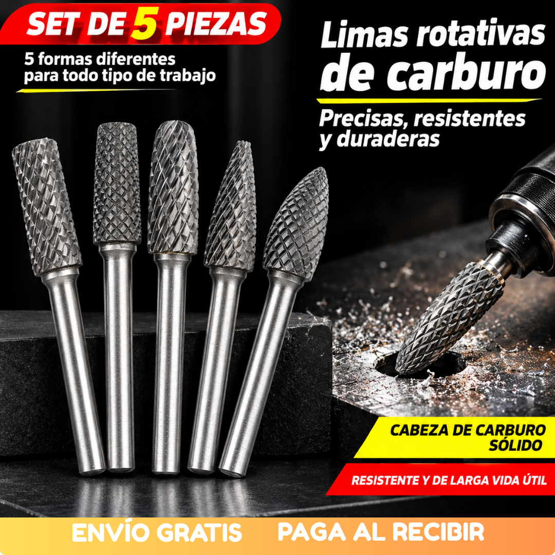 Fresas de Carburo de Tungsteno X5