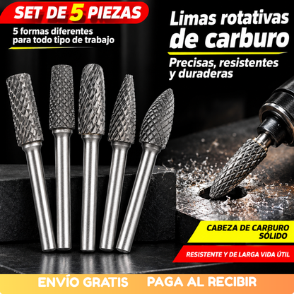 Fresas de Carburo de Tungsteno X5
